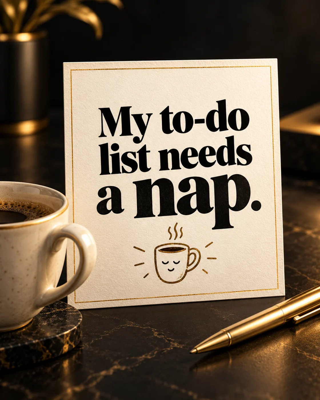 A quote card from an everyday humor page